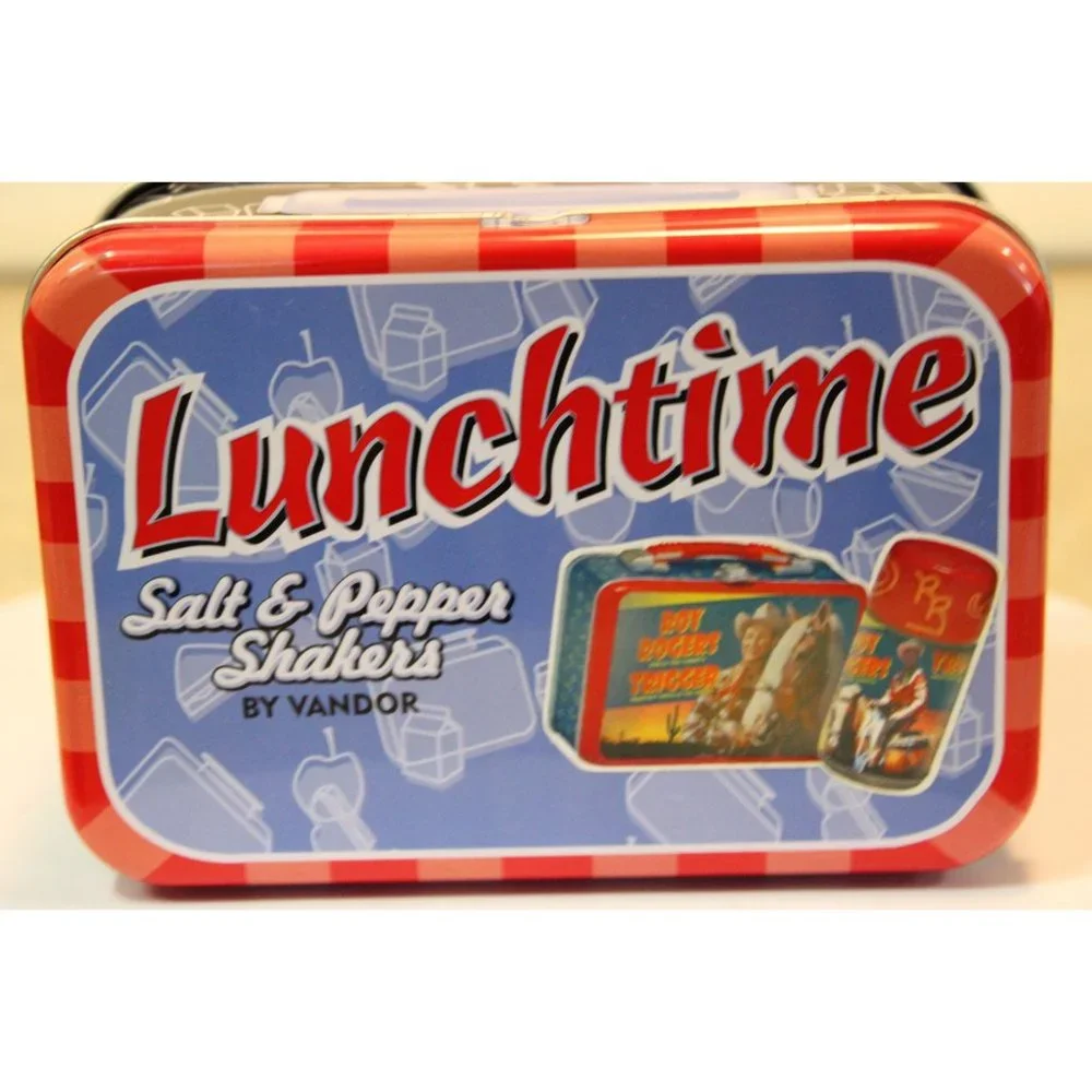 Salt & Pepper Shakers - Vandor Roy Rodgers & Trigger Lunchbox